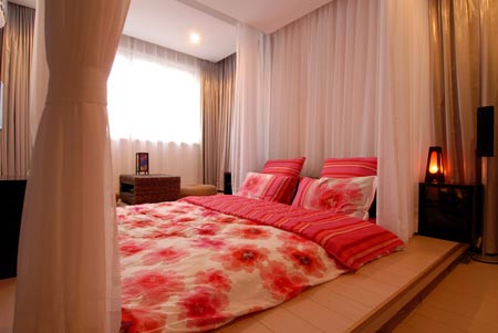 现代简约卧室装修效果图