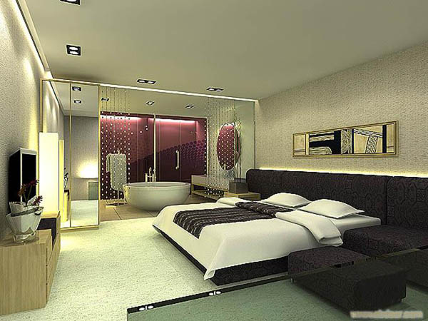卧室装饰效果图，装饰效果图