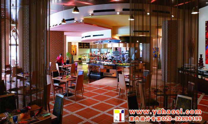 酒店自助餐厅效果图设计制作
