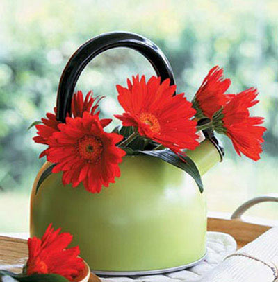 为生活来点创意 锦致的花草小雏菊厨房