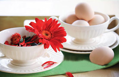 为生活来点创意 锦致的花草小雏菊厨房