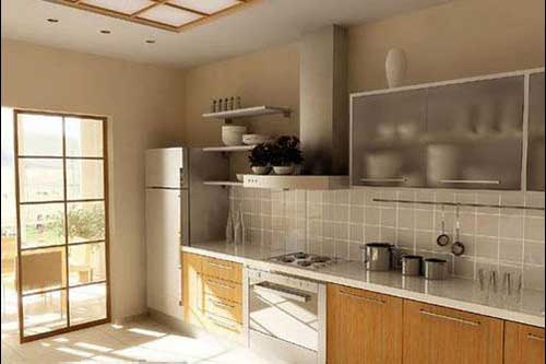 五平米的小厨房也能有足够的空间 面面俱到(图)